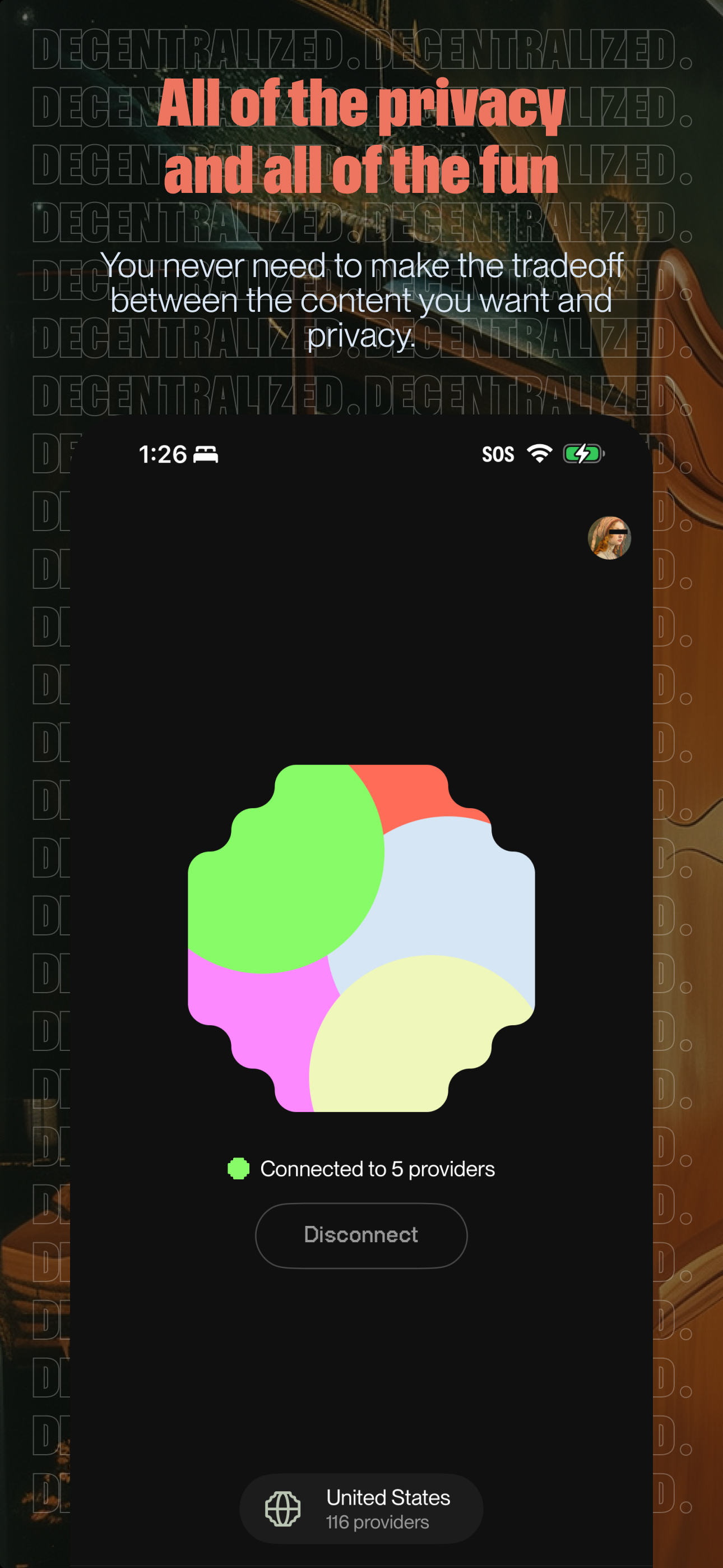 URnetwork screenshot 1